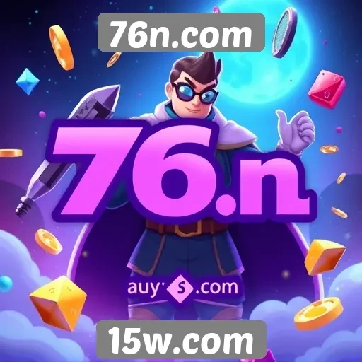 Variedade de jogos disponíveis em 76n.com